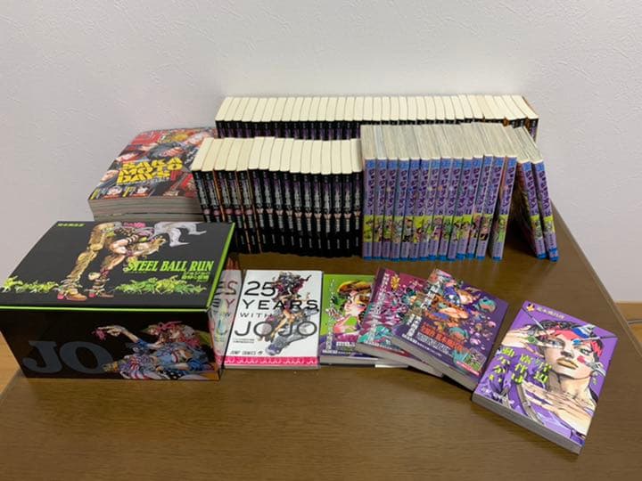 ジョジョの奇妙な冒険　1〜7部全巻&8部〜16巻セット
