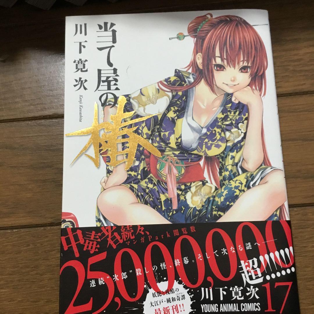 当て屋の椿 1〜17 巻セット　川下寛次　古本・マンガコミック