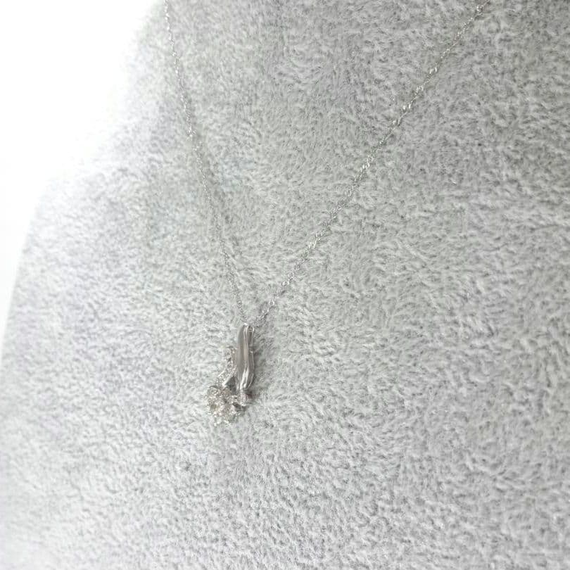 【なっちゃん様】0.50ct　ダイヤモンド　デザインネックレス　プラチナ