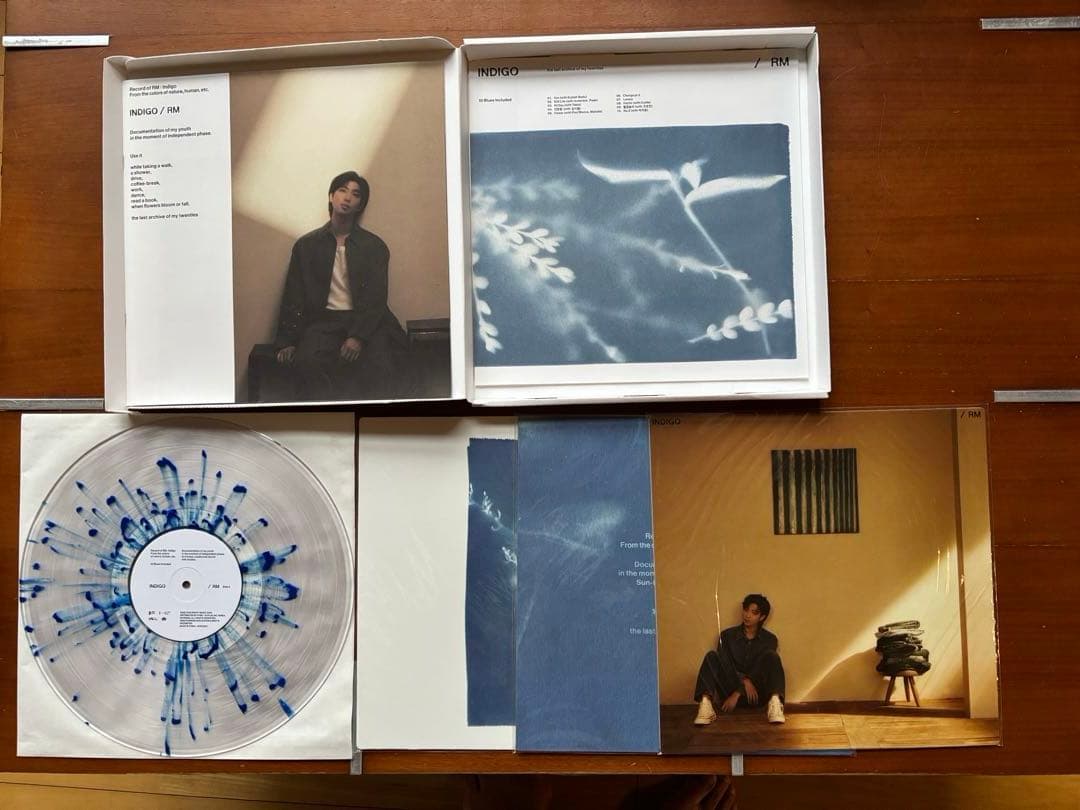 BTS RM INDIGO LP VINYL アナログ レコード