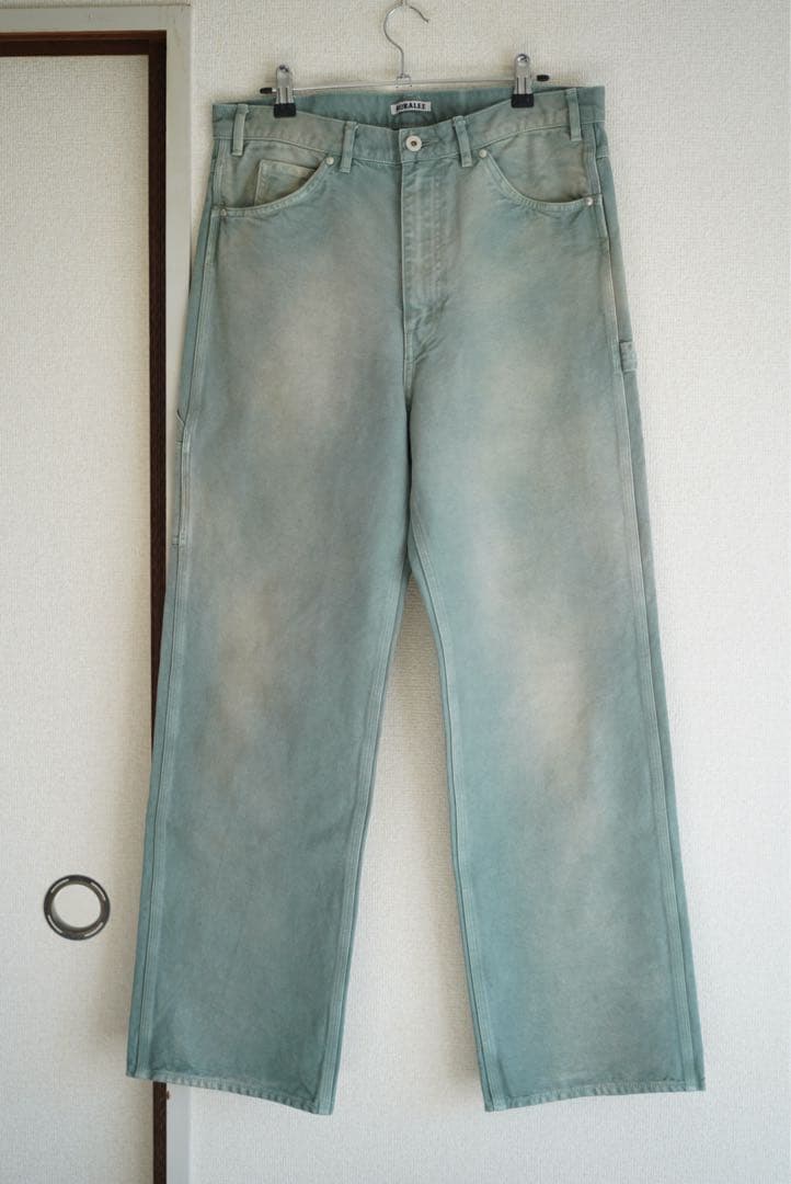オーラリー ORGANIC COTTON DUCK PANTS size3