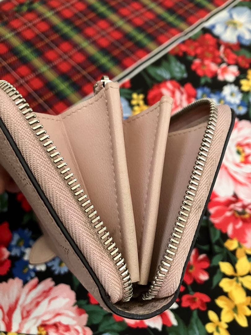 値下げ！！美品！ルイヴィトンマヒナ長財布ピンク系　付属品付き