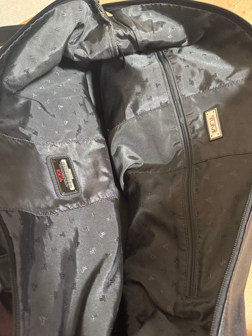 【希少美品】TUMIオールレザー ボストンバッグ 黒　92149D4