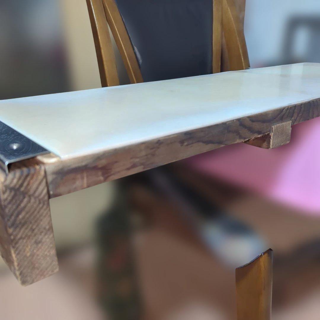 麺切りカッター　麺切り台　完動品　台の下部の横木が１本欠品