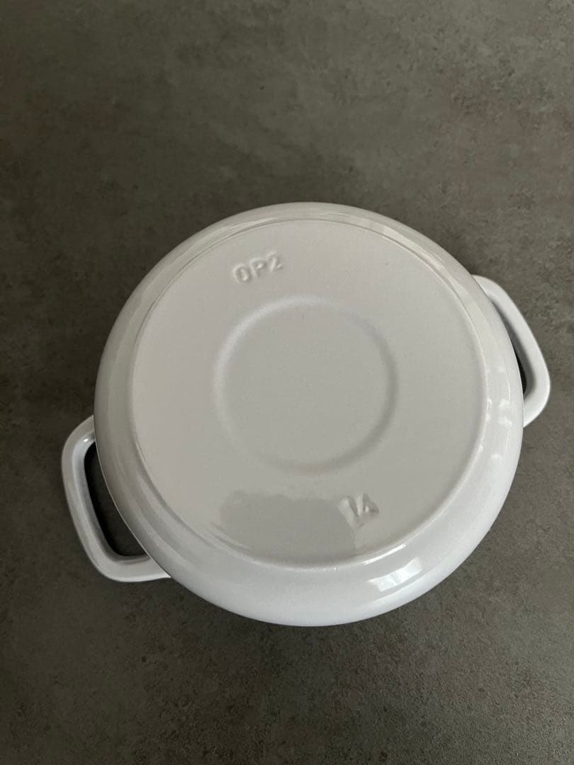 新品 バーミキュラ オーブンポット2 鋳物 オイスターグレー mini 14cm