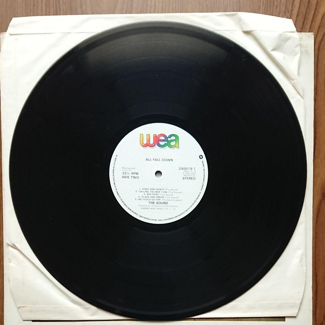 THE SOUND/ALL FALL DOWN 貴重プロモUK盤