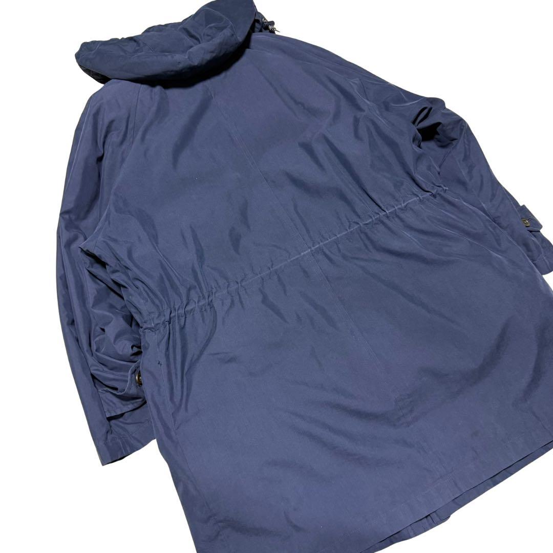 Burberry’s ダウンライナー付き モッズコート L チェック ネイビー