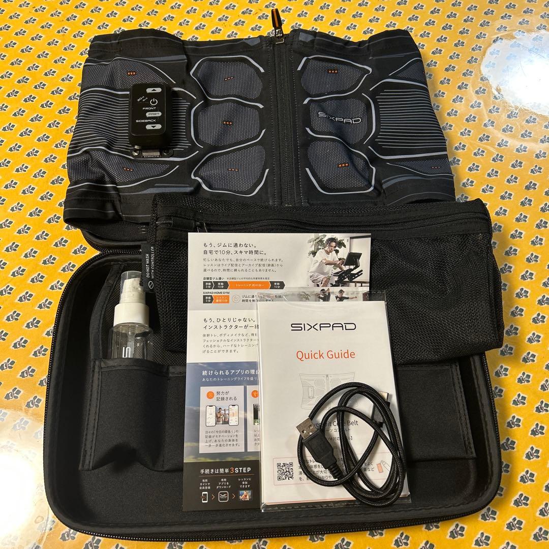 sixpad パワースーツ　コアベルト　M コントローラー付き