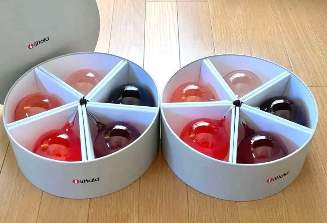 最終価格  オーナメントボール 5個×2箱 新品