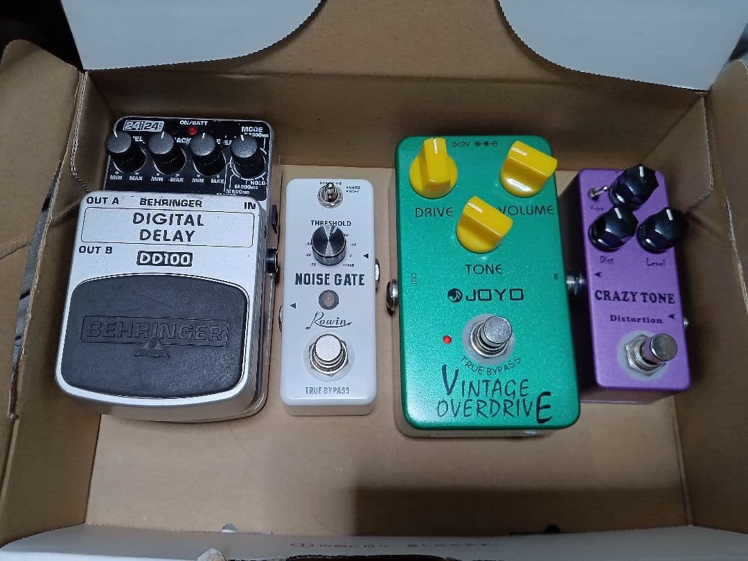 ギター　エフェクター　4種　セット