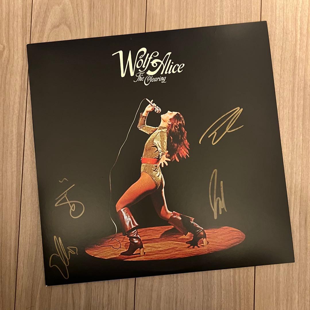 Wolf Alice『The Clearing』LP メンバー直筆サイン入り