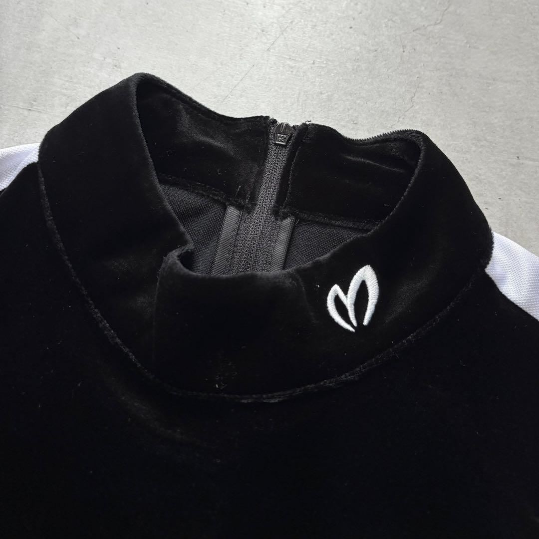 【美品】MASTER BUNNY EDITION ベロア モックネックワンピース