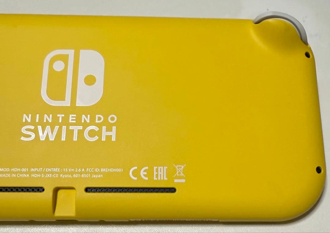 Nintendo Switch ライト ジャンク イエロー