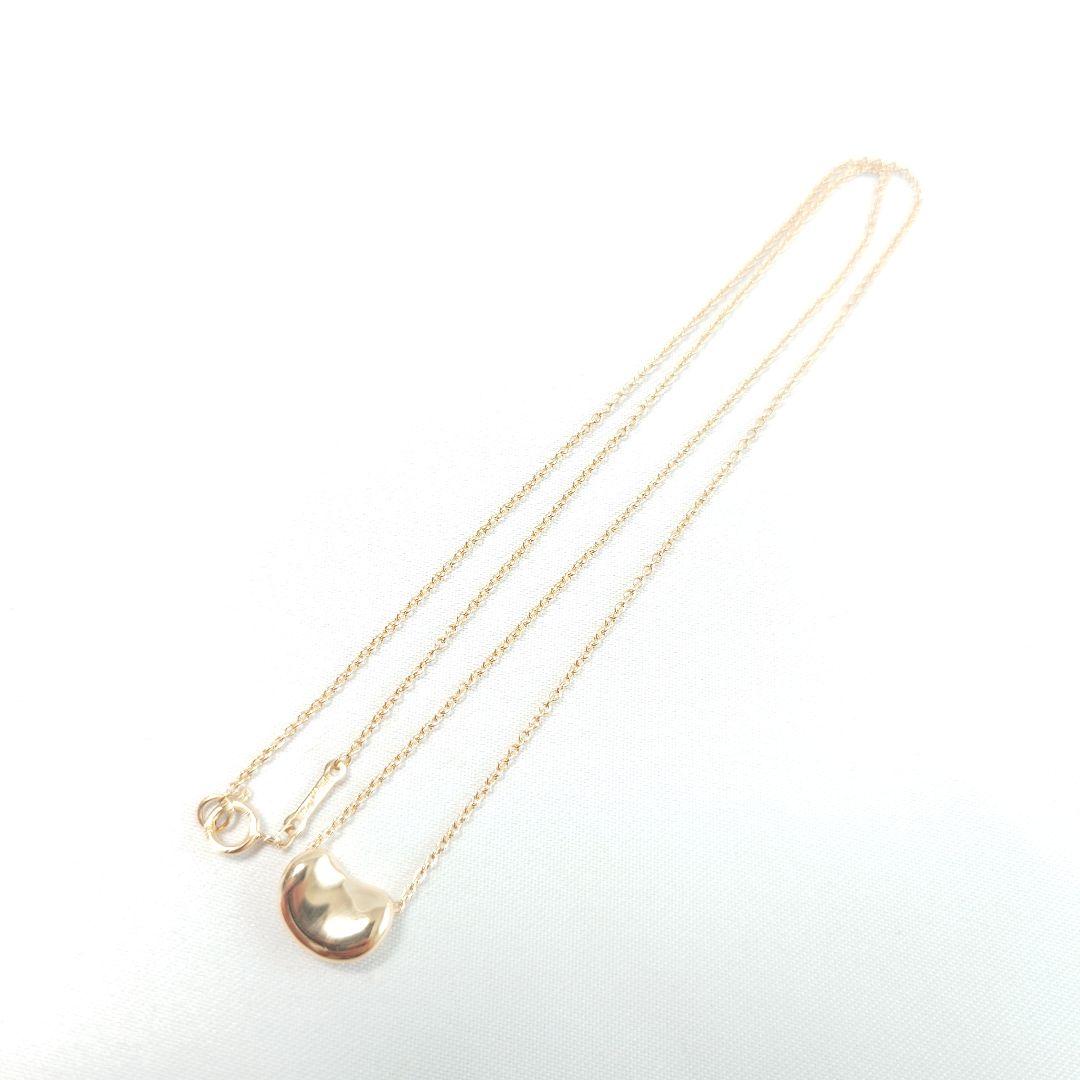 【美品】TIFFANY ティファニー K18YG ビーンズ ネックレス 7305