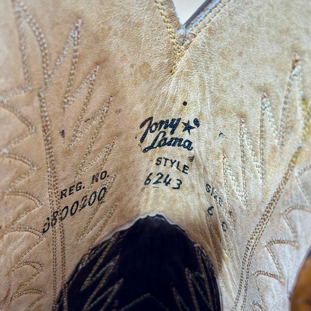 Tony Lama レディースウエスタンブーツ 24