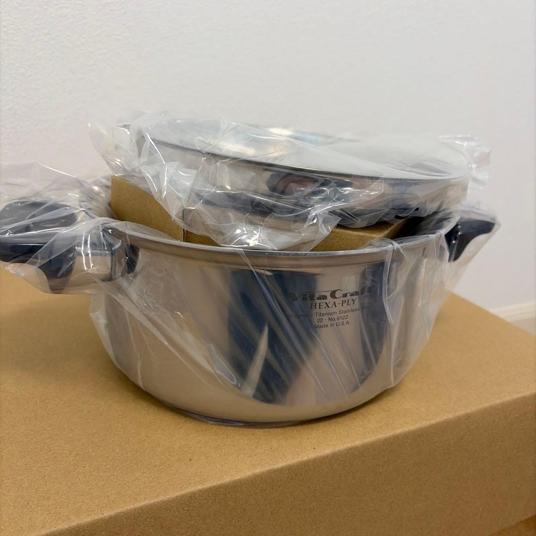 ビタクラフト　両手鍋 6122 3.0L