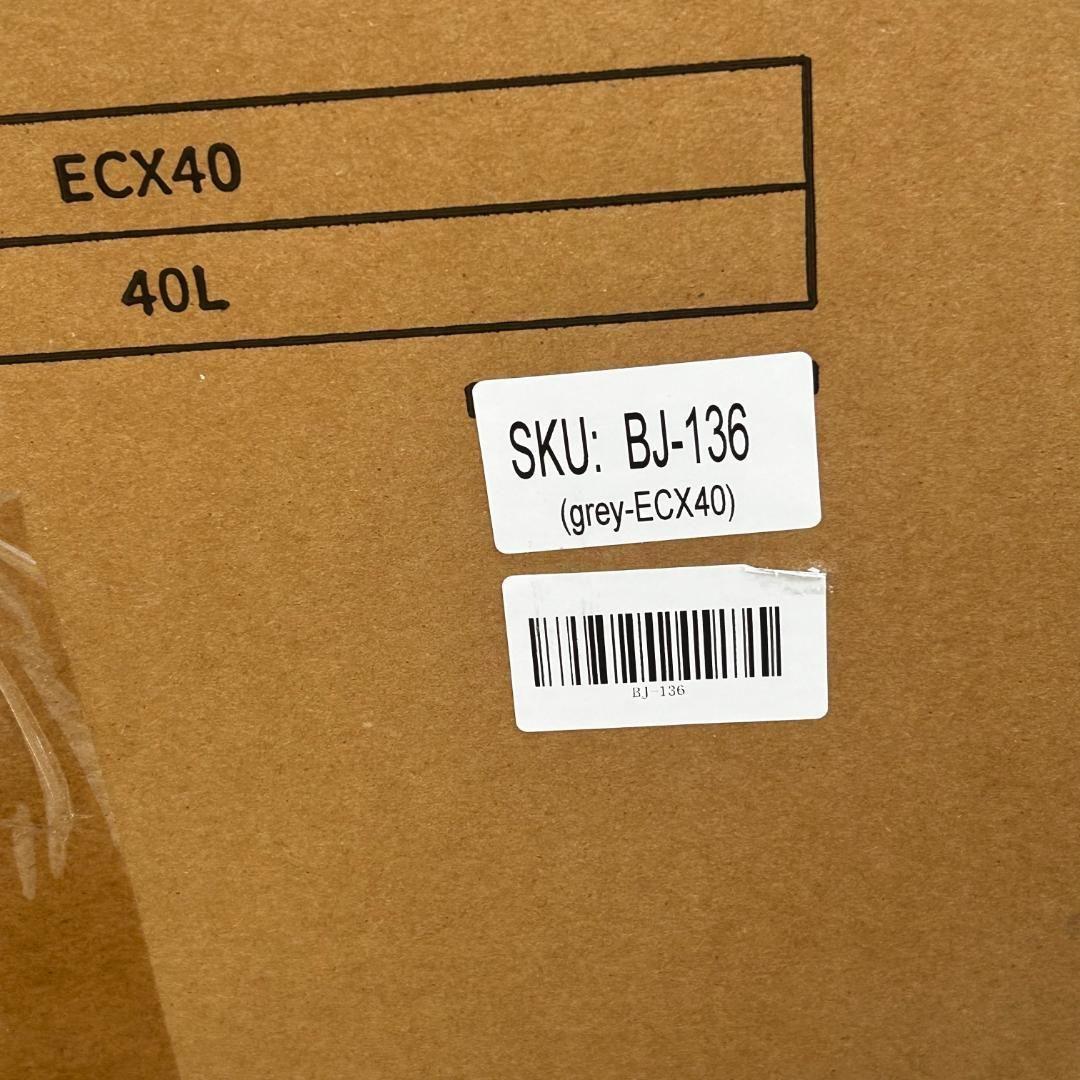 【ラスト一台】ポータブル冷蔵庫 40L グレー新品未開封 車載冷蔵庫 アウトドア