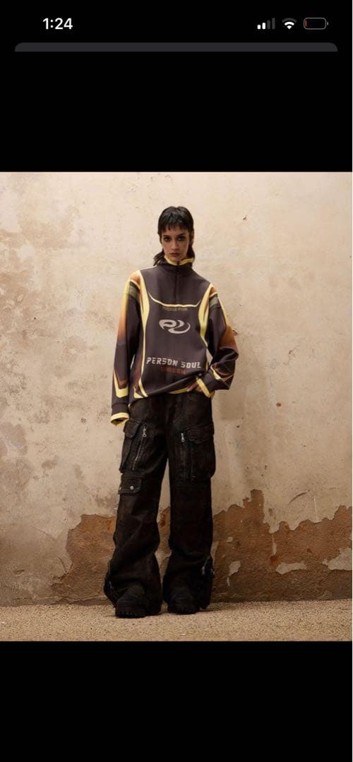 PERSONSOULカーゴデニム公式購入品