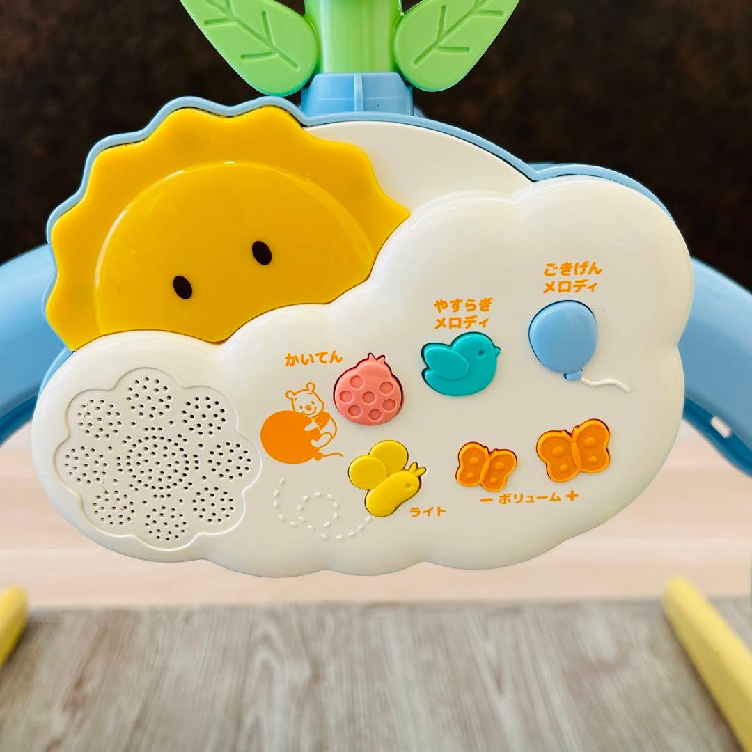 【美品　欠品なし】タカラトミー くまのプーさん 6WAYジムにへんしんメリー