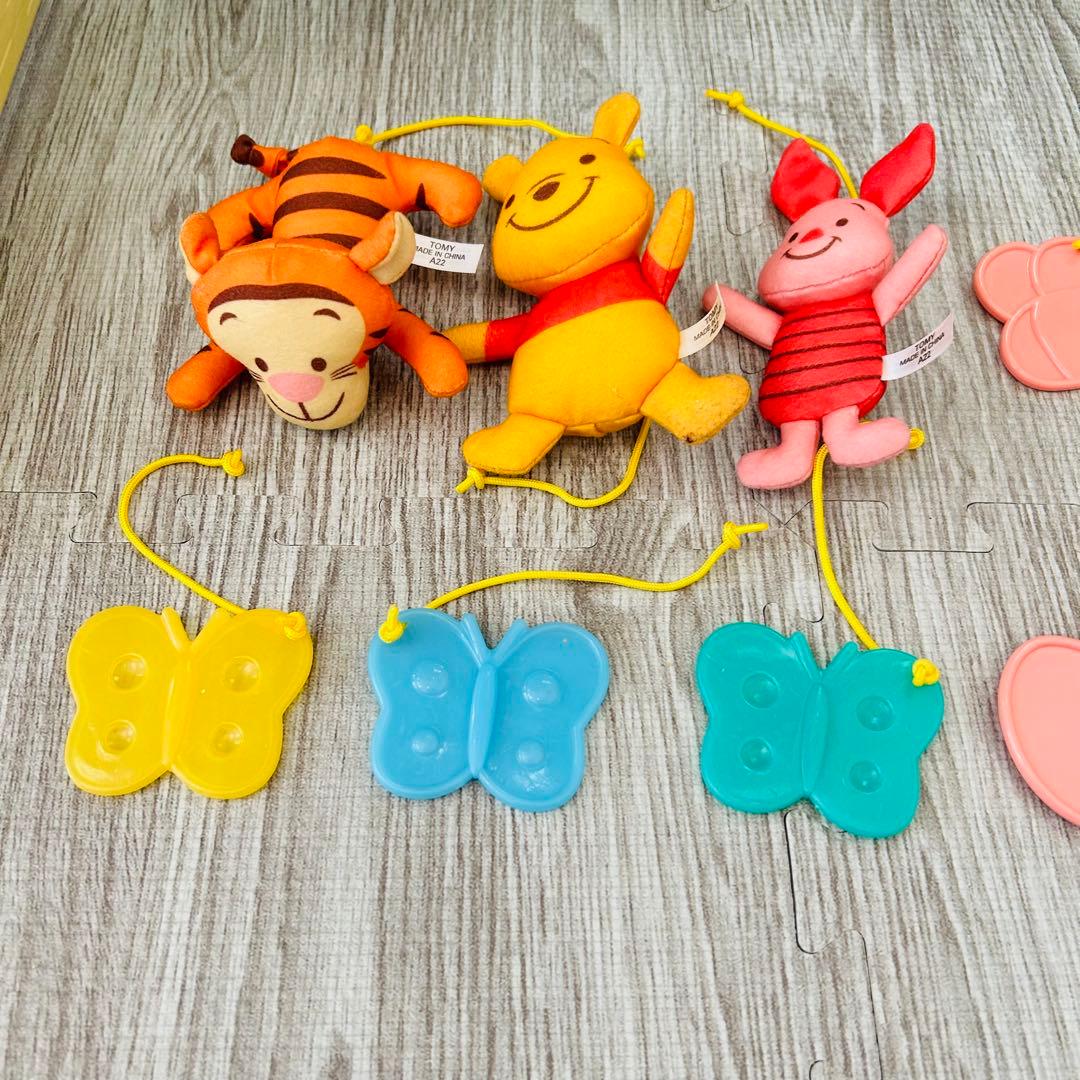 【美品　欠品なし】タカラトミー くまのプーさん 6WAYジムにへんしんメリー