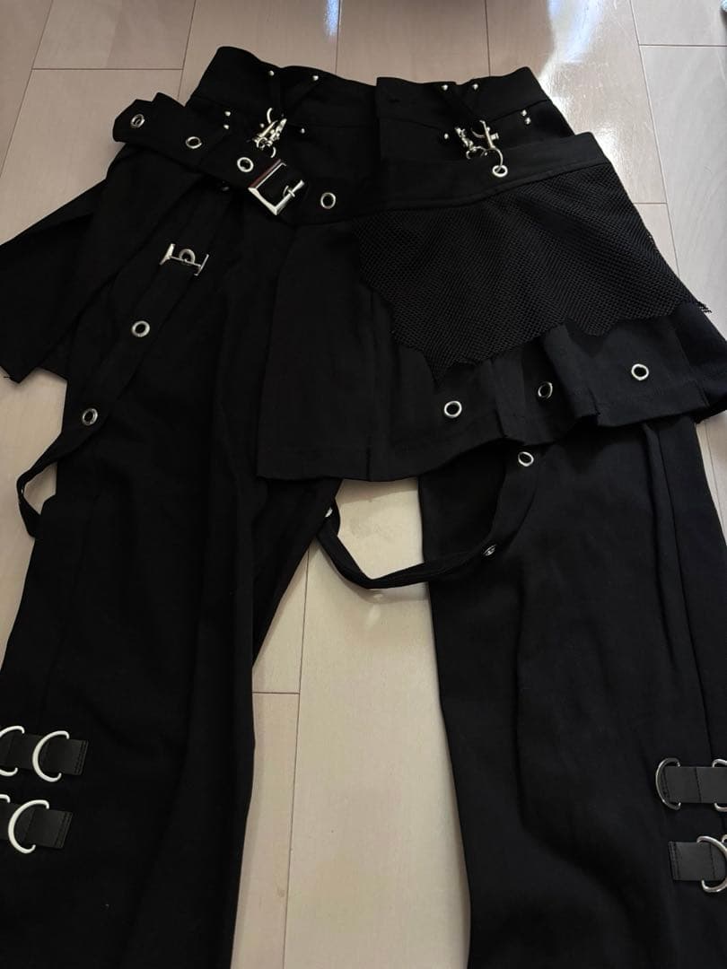 DimMoire RE:CHAIN ボンテージパンツ【Black】