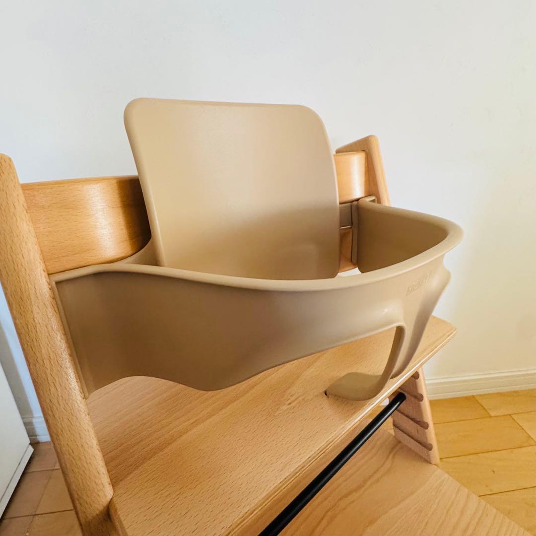 【美品】STOKKE ストッケ トリップトラップ ナチュラル ベビーセット付