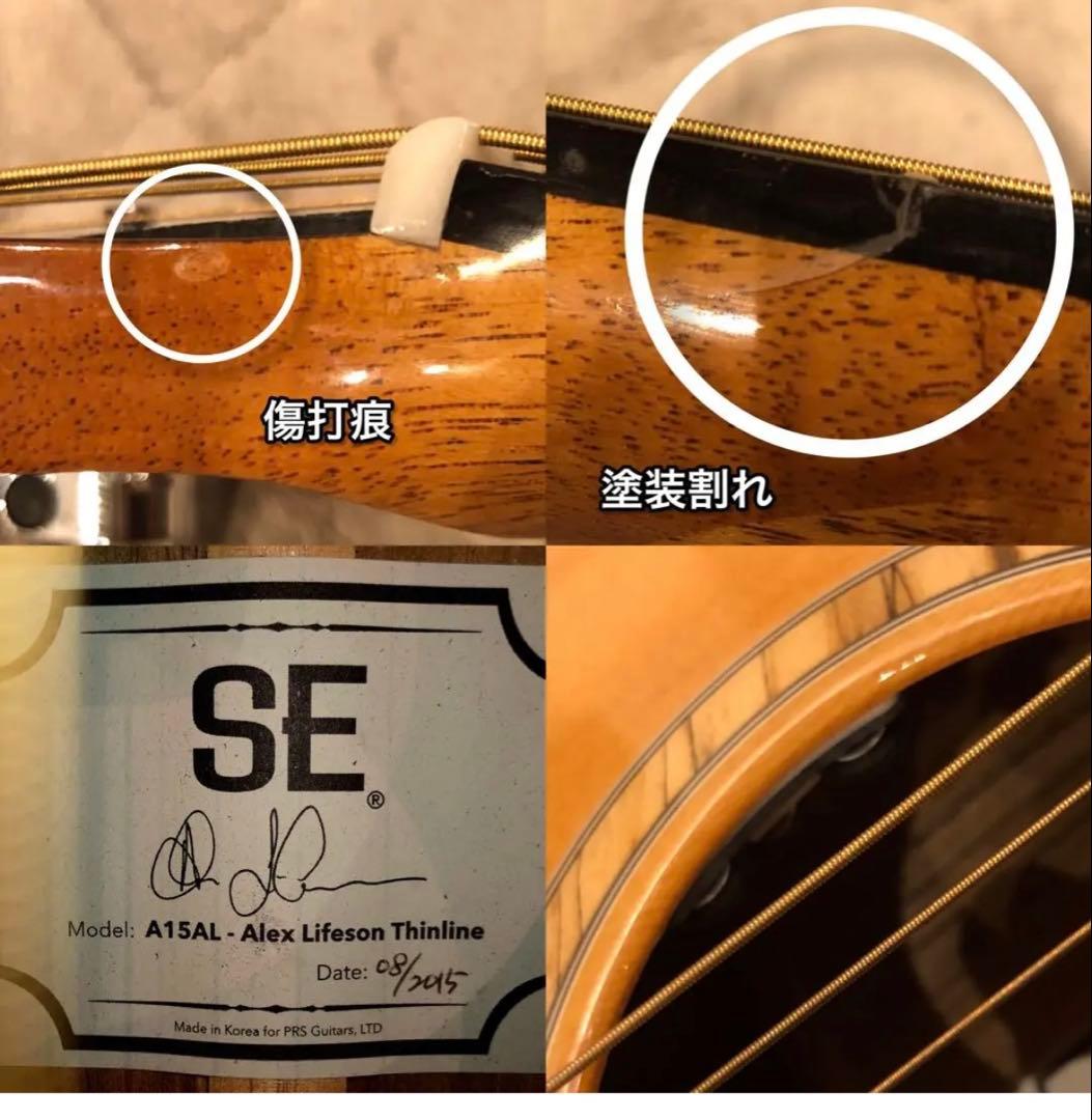 PRS SE A15AL ALEX LIFESON ThineLine エレアコ