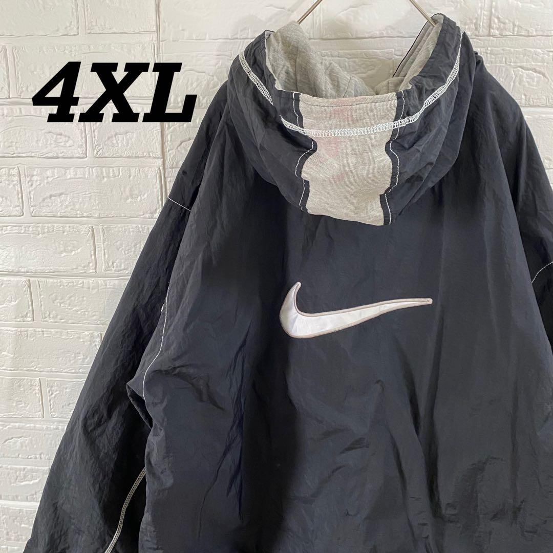 ナイキ　メガサイズ　バックロゴ90s白タグナイロンジャケット
