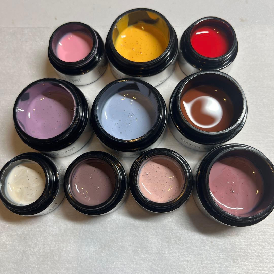 para gel パラジェル　カラージェル10色セット
