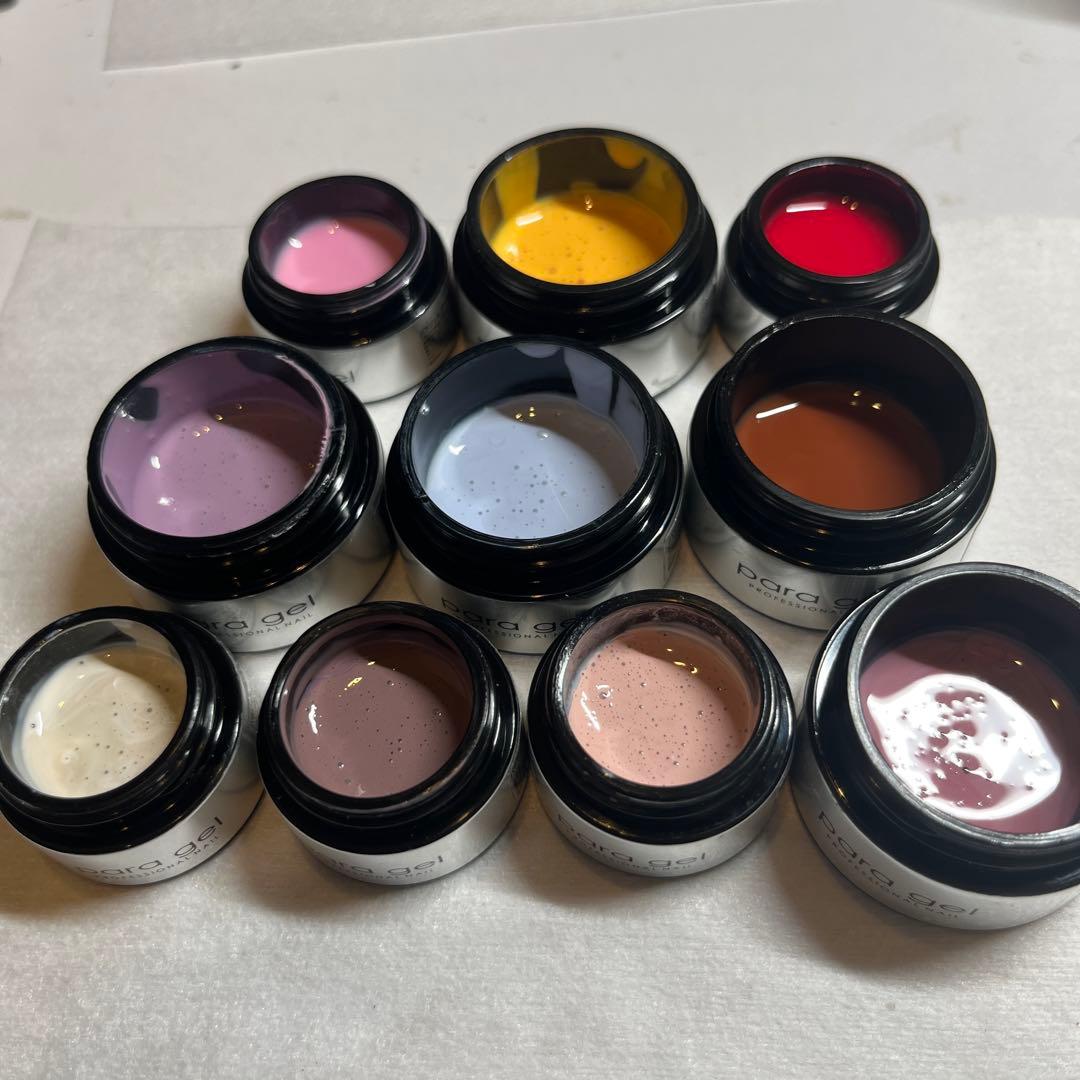 para gel パラジェル　カラージェル10色セット
