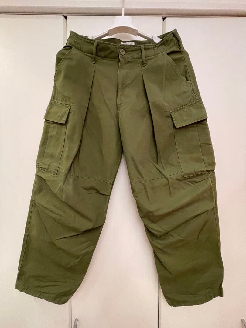 パンツ ALOUND TAPERED JUNGLE FATIGUE PANTS