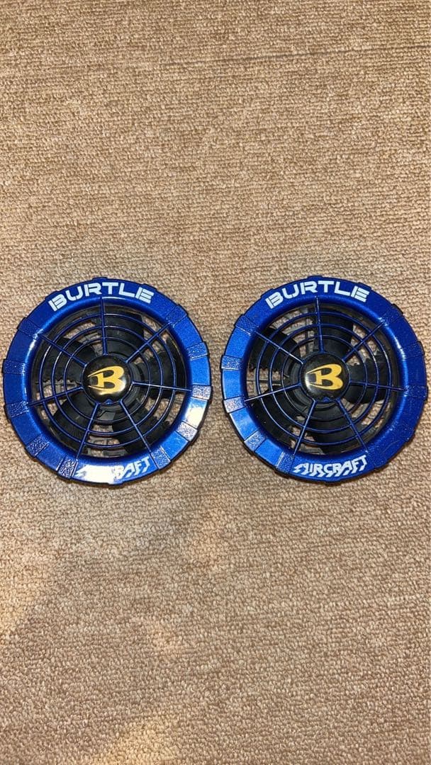 BURTLE エアクラフトファンセット 青色
