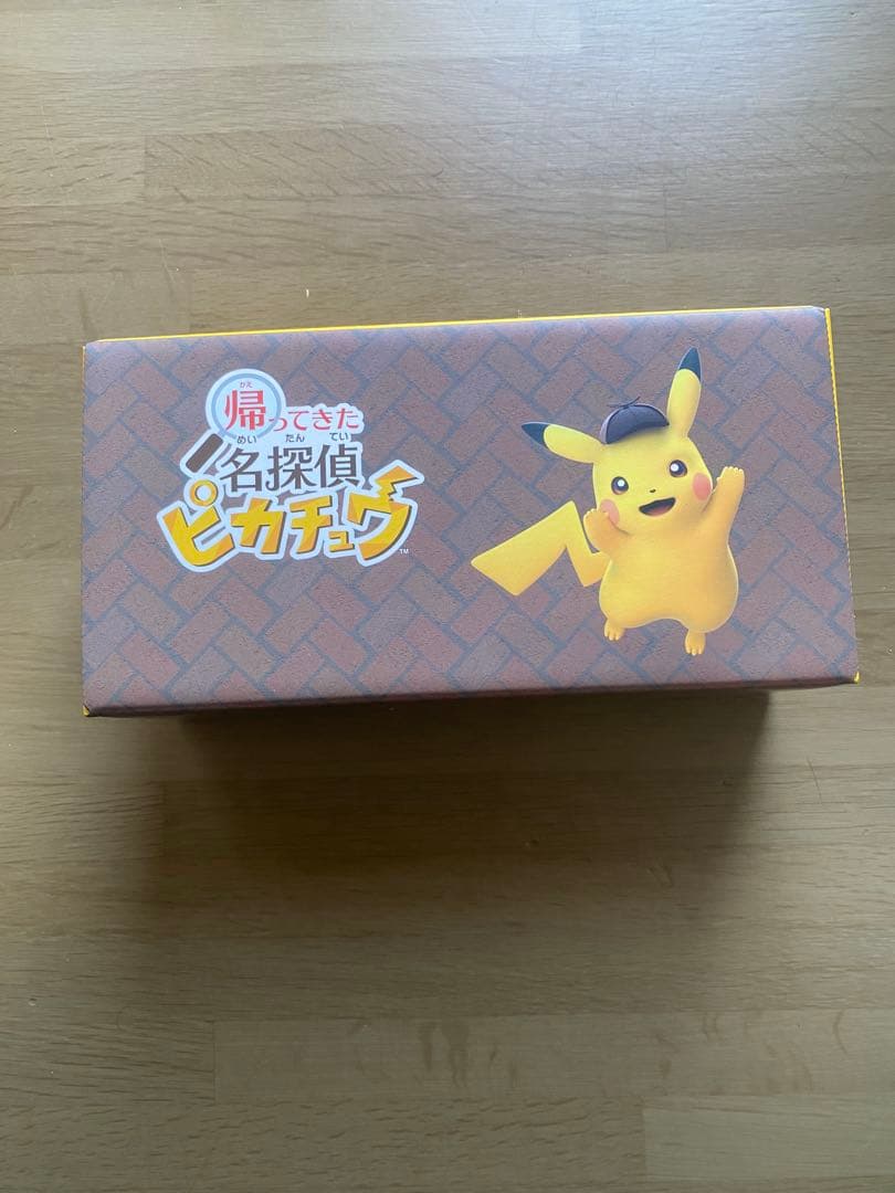 新品未開封 Amazon限定 名探偵ピカチュウ プロモカード 付き ピカチュウ