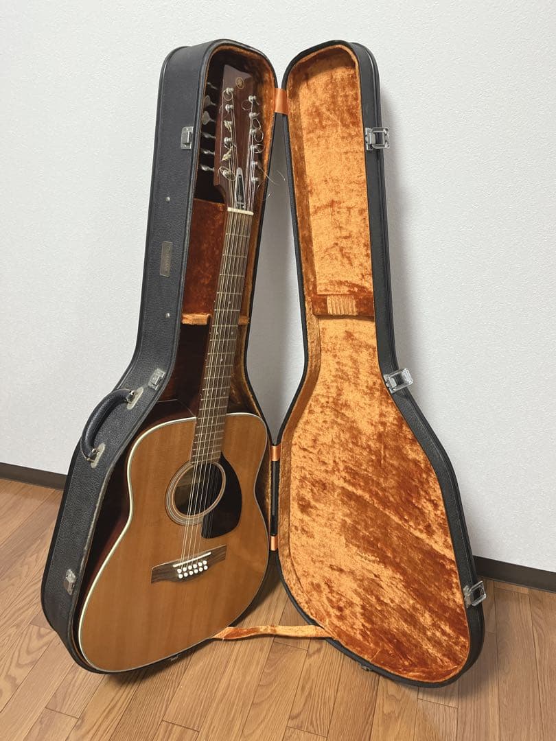 赤ラベル YAMAHA ヤマハ 名機 FG-230 12弦ギター ハードケース付