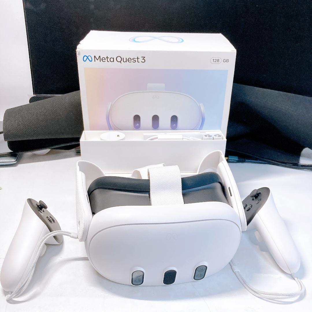 【極美品】 Quest3 128GB VRヘッドセット