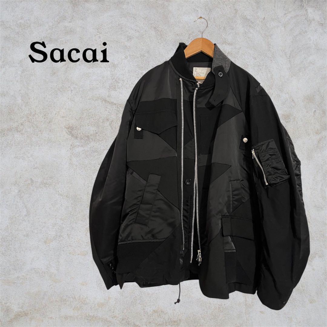 Sacai Hank Willias Thomas ブルゾン ma1