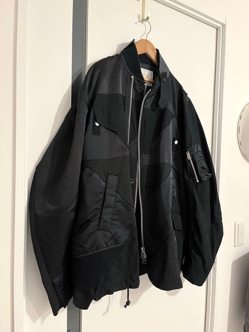Sacai Hank Willias Thomas ブルゾン ma1