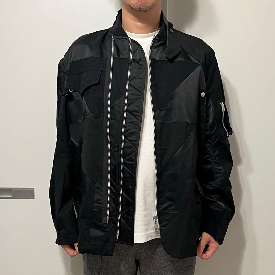 Sacai Hank Willias Thomas ブルゾン ma1
