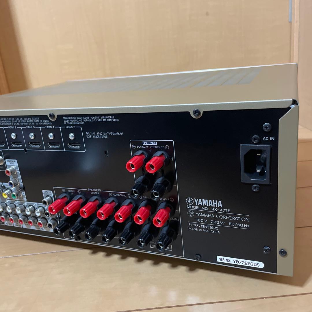 #876ヤマハ AVレシーバー ネットワーク RX-V775