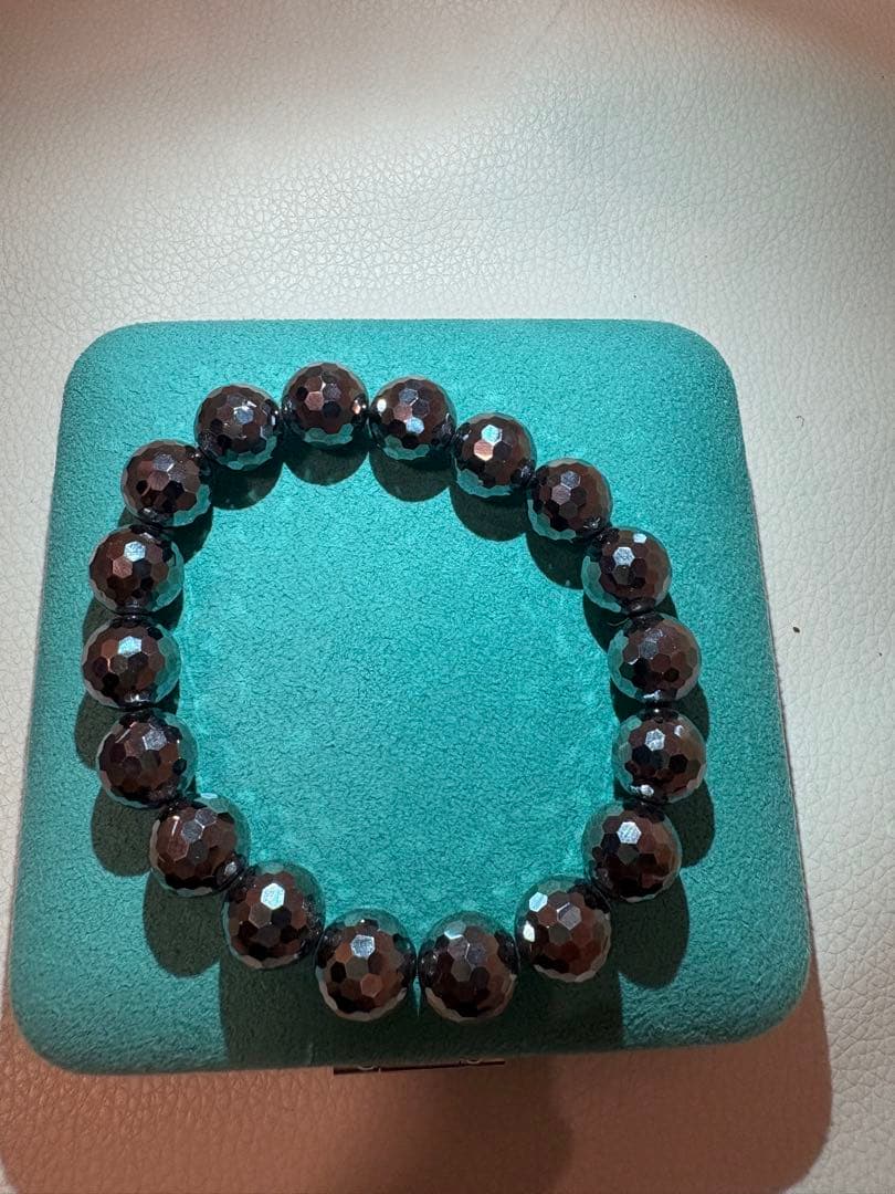 テラヘルツ　ブレスレット　　8mm 128面カットブレス