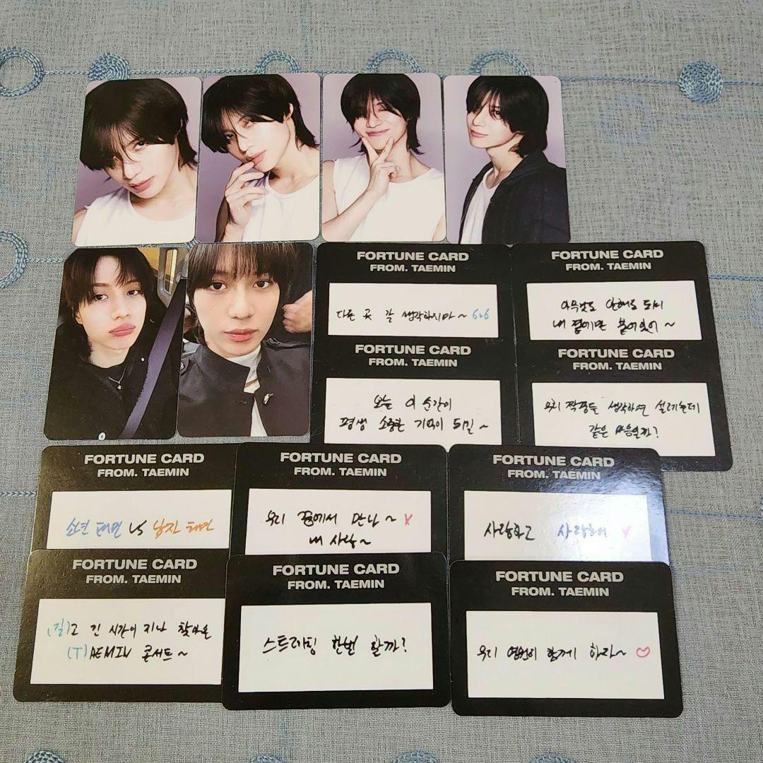 テミン MORPH スクラッチ トレカ セット