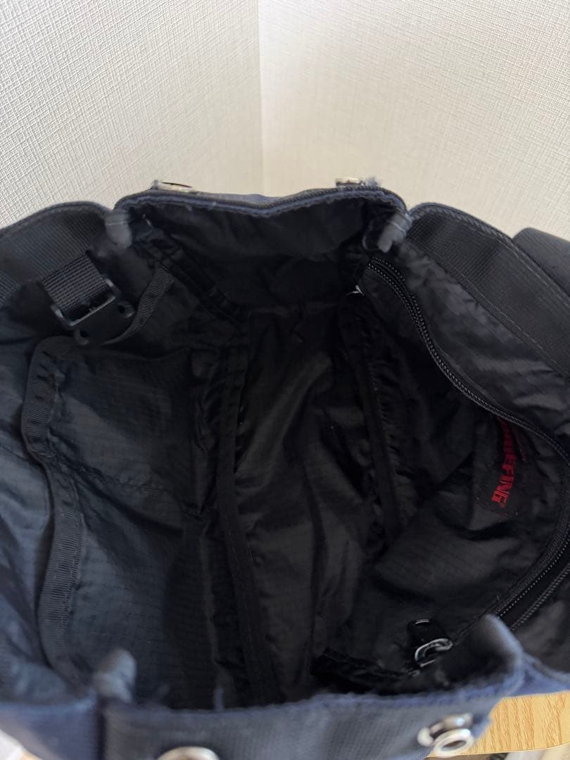 も*ん様 BRIEFING カートバッグ ネイビー