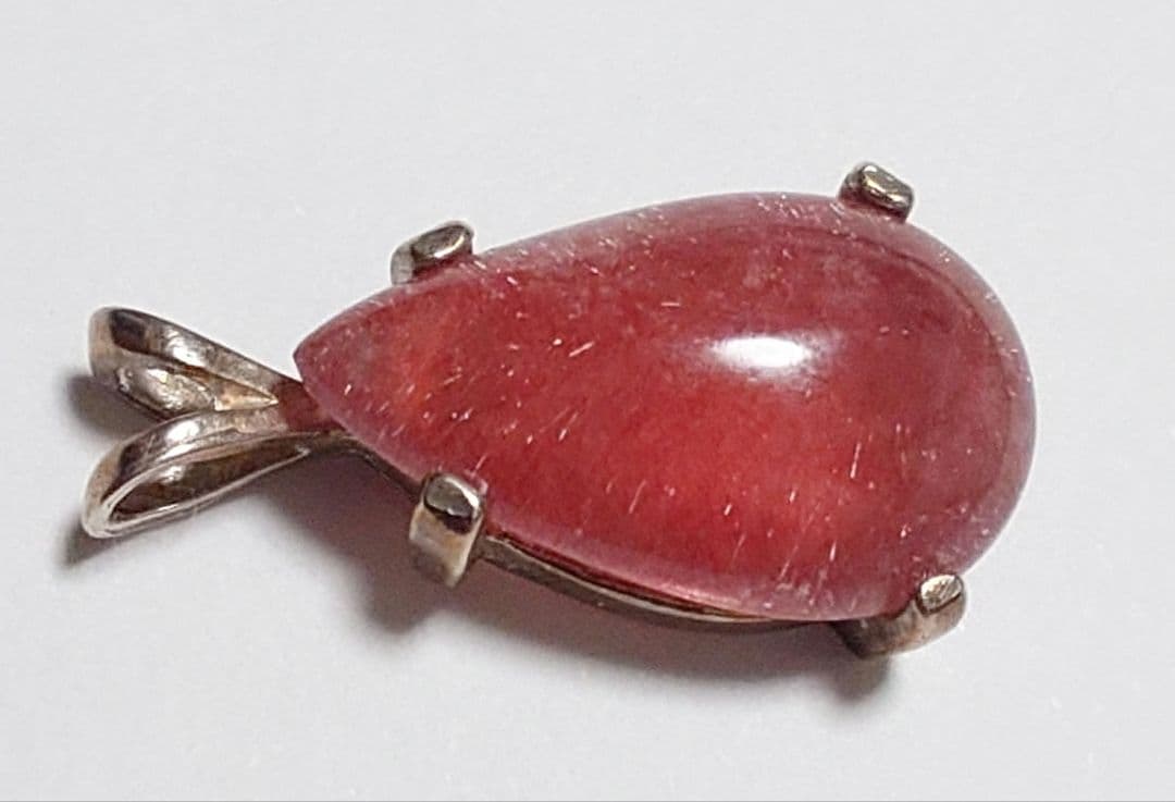 メキシコ産ストロベリークォーツ　ネックレス　ペンダントヘッド