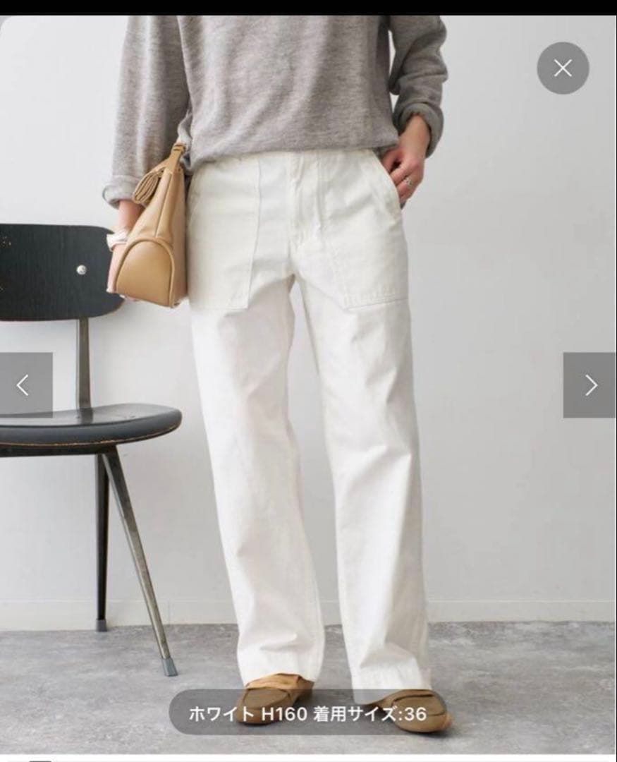 Spick and Span ルーズベイカーパンツ