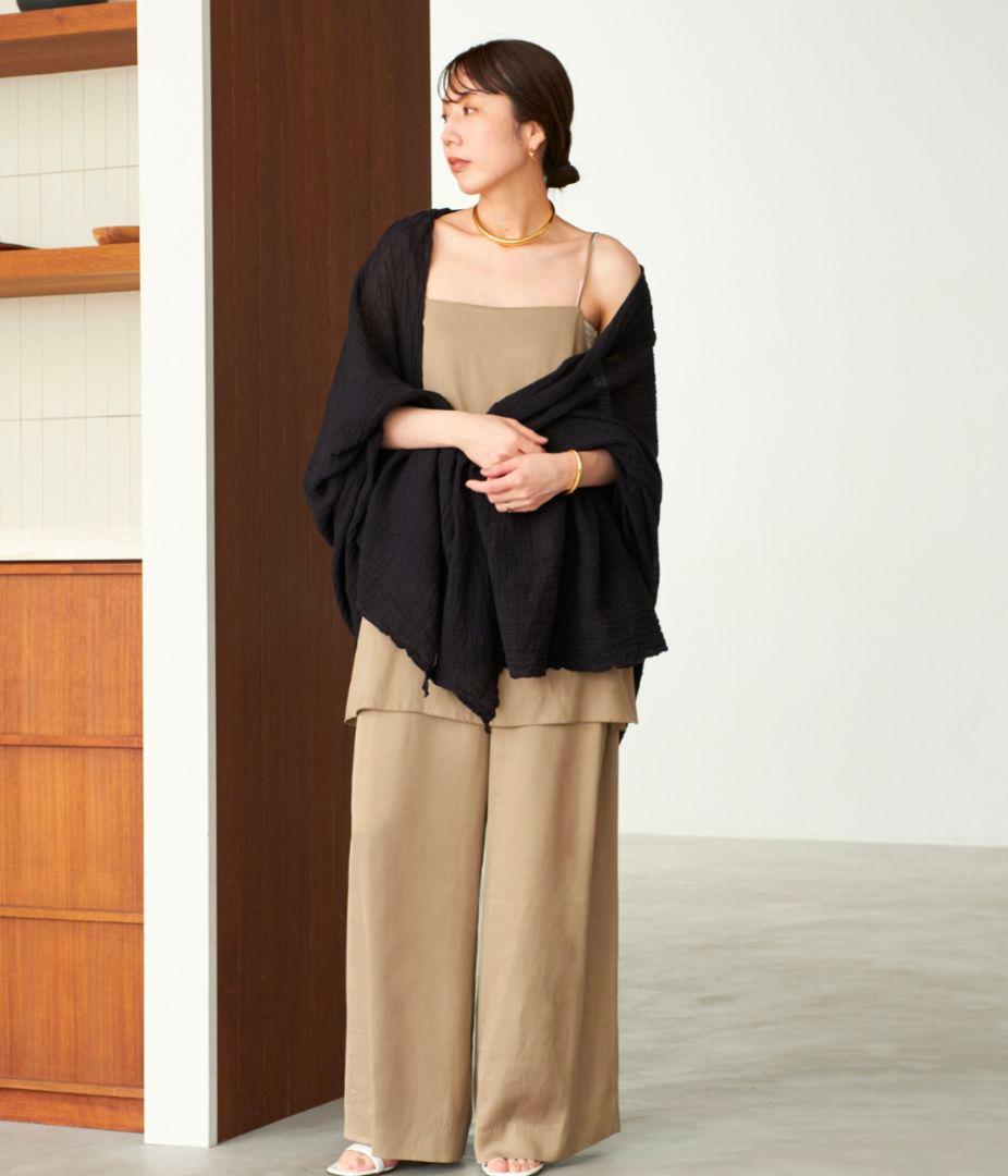 fibril linen 混 キャミソール