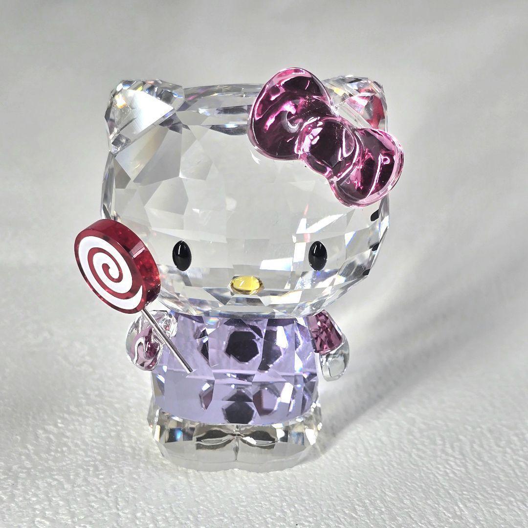 【美品　希少✨️】箱付き　スワロフスキー ハローキティロリポップ　廃盤