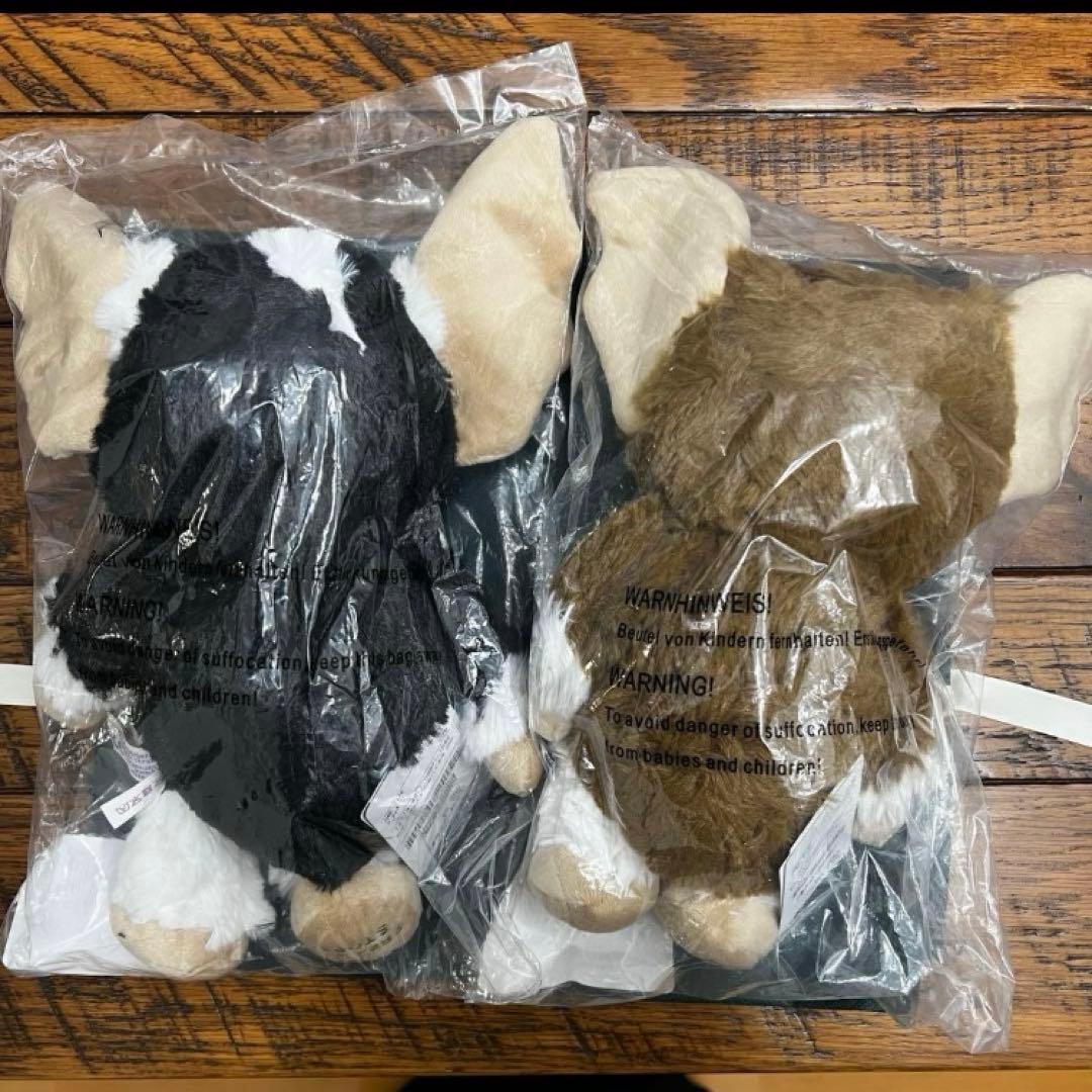 希少‼️別注グレムリンギズモモホーク40周年ぬいぐるみ 25cm 新品 2体セット