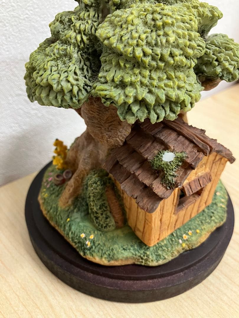 値下！くまのプーさん クラシックプー 100 Acre Wood 置き物 セット