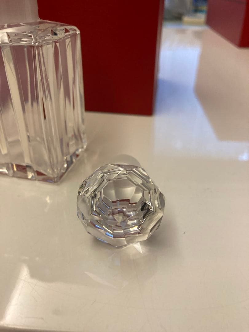 バカラ　香水瓶　ローズ