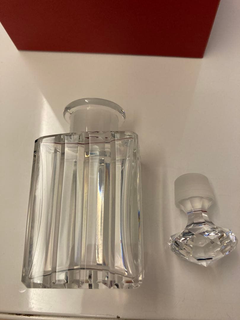 バカラ　香水瓶　ローズ